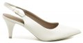 Piccadilly 745045 weiße Damenpumps mit freiem Absatz | ARNO-schuhe.de – Schuhe mit Tradition