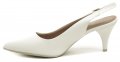 Piccadilly 745045 weiße Damenpumps mit freiem Absatz | ARNO-schuhe.de – Schuhe mit Tradition