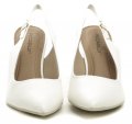 Piccadilly 745045 weiße Damenpumps mit freiem Absatz | ARNO-schuhe.de – Schuhe mit Tradition