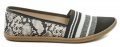 Moleca 5287-260 schwarz-graue Damen-Balletts | ARNO-schuhe.de – Schuhe mit Tradition