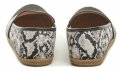 Moleca 5287-260 schwarz-graue Damen-Balletts | ARNO-schuhe.de – Schuhe mit Tradition