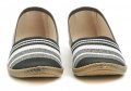 Moleca 5287-260 schwarz-graue Damen-Balletts | ARNO-schuhe.de – Schuhe mit Tradition