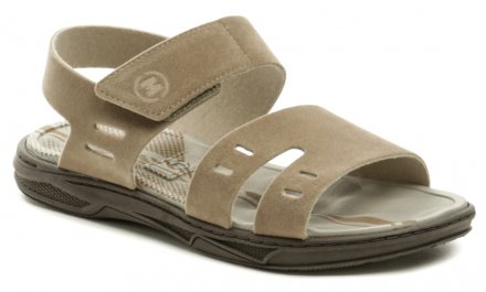 Sommerliche Wander- und Freizeitschuhe für Kinder, aus Textilmaterial mit weicher Synthetik-Sohle.