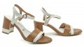 Tamaris 1-28033-24 weiß braun Damen Sandalen | ARNO-schuhe.de – Schuhe mit Tradition