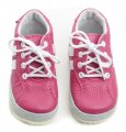 Pegres 1090 fuchsia baby booties | ARNO-schuhe.de – Schuhe mit Tradition