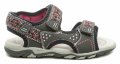 Wojtylko 3S2720 grau und rosa Mädchen Sandalen | ARNO-schuhe.de – Schuhe mit Tradition