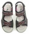Wojtylko 3S2720 grau und rosa Mädchen Sandalen | ARNO-schuhe.de – Schuhe mit Tradition