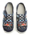 Vi-GGa-Mi Kinder blaue Turnschuhe ADAS Auto | ARNO-schuhe.de – Schuhe mit Tradition
