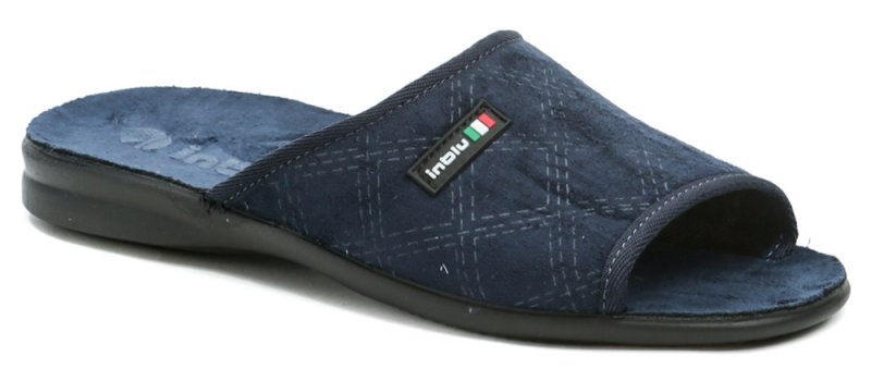 Befado Inblu 155M002 blau Herren Hausschuhe | ARNO-schuhe.de – Schuhe mit Tradition