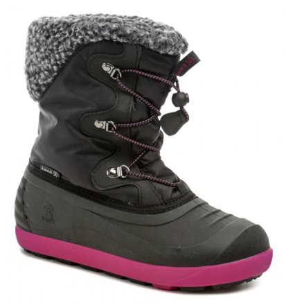 Kinder Winter isoliert wasserdichte Wanderschuhe Typ Schneeschuhe, aus Textil wasserdichtes Material. 