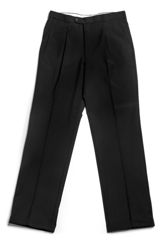 Veltex Petr schwarze Herrenhose mit einseitigem Bein | ARNO-schuhe.de – Schuhe mit Tradition