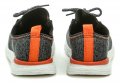 Molekinho 2831-100 grau und orange Kinder Turnschuhe | ARNO-schuhe.de – Schuhe mit Tradition