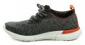 Molekinho 2831-100 grau und orange Kinder Turnschuhe | ARNO-schuhe.de – Schuhe mit Tradition