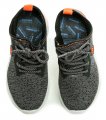 Molekinho 2831-100 grau und orange Kinder Turnschuhe | ARNO-schuhe.de – Schuhe mit Tradition