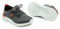 Molekinho 2831-100 grau und orange Kinder Turnschuhe | ARNO-schuhe.de – Schuhe mit Tradition