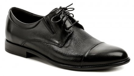 Ganzjährig tragbare Herren-Schnürschuhe aus echtem Naturleder.