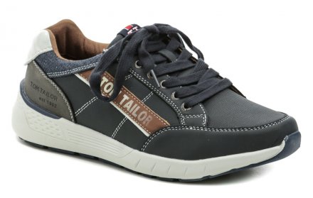 Ganzjahres-Wanderschuhe für Herren aus Synthetikmaterial in Kombination mit Textilmaterial.
