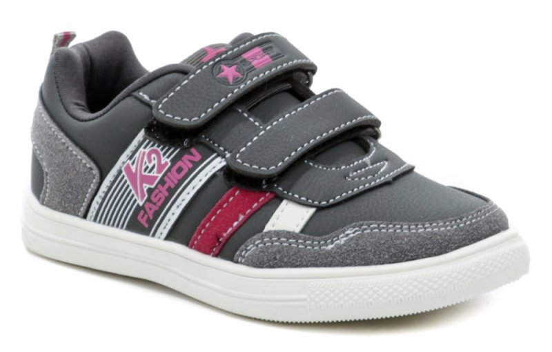 Slobby 172-0005-T1 grau und rosa Kinder Turnschuhe | ARNO-schuhe.de – Schuhe mit Tradition