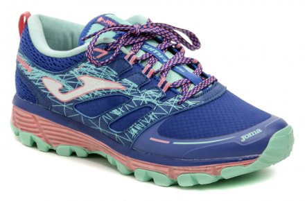 Ganzjahres-Sportschuhe zum Schnüren, aus Textilmaterial in Kombination mit Synthetikmaterial.