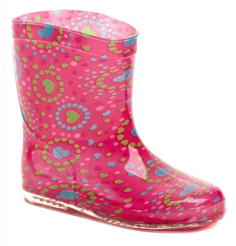 Slobby 166-0029-T1 rosa Kinder-Gummistiefel | ARNO-schuhe.de – Schuhe mit Tradition