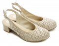 De plus 9893-K-4052 beige Untergrößen Damen Pumps Weite H | ARNO-schuhe.de – Schuhe mit Tradition