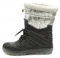 Top Lux 9523 schwarz-silberne Damen-Schneeschuhe | ARNO-schuhe.de – Schuhe mit Tradition