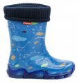 Demar 0033 blaue Kindergummistiefel | ARNO-schuhe.de – Schuhe mit Tradition