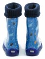 Demar 0033 blaue Kindergummistiefel | ARNO-schuhe.de – Schuhe mit Tradition