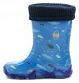 Demar 0033 blaue Kindergummistiefel | ARNO-schuhe.de – Schuhe mit Tradition