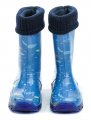 Demar 0033 blaue Kindergummistiefel | ARNO-schuhe.de – Schuhe mit Tradition