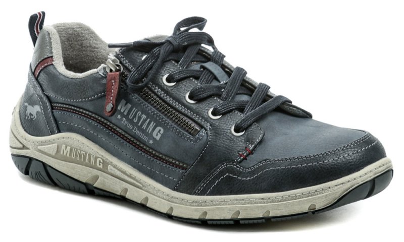 Mustang 4160-301-8 navy Männer übergroße halbe Stiefel | ARNO-schuhe.de – Schuhe mit Tradition