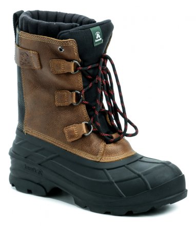 Herren-Winterwanderstiefel für extremes Wetter, hergestellt aus Gummiband kombiniert mit Naturleder. Isoliert mit HEAT-MX™ Isolierung bis zu -40°C.