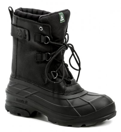 Herren-Winterwanderstiefel für extremes Wetter, hergestellt aus Gummiband kombiniert mit Naturleder. Isoliert mit HEAT-MX™ Isolierung bis zu -40°C.