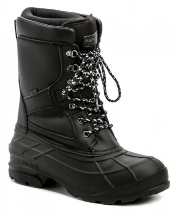 Knöchelhoher Outdoor-Stiefel für Männer zum Schnüren für Arbeit und Jagd, aus einer Kombination von Synthetikmaterial und echtem Leder. Isoliert mit HEAT-MX™ Isolierung bis zu -40°C.