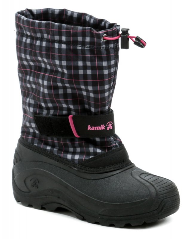 KAMIK FINLEY schwarz rosa Kinderschneeschuhe für den Winter | ARNO-schuhe.de – Schuhe mit Tradition
