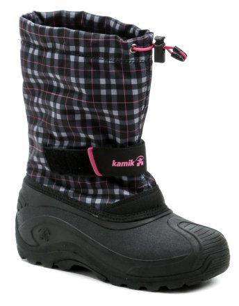 Kinder-Winter-Freizeit-Schneestiefel von Kamik. Schützt die Füße bis zu -32°C, wasserdicht und veganfreundlich. 