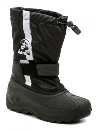 Kinder-Winter-Freizeit-Schneestiefel von Kamik. Schützt die Füße bis zu -32°C, wasserdicht und veganfreundlich. 