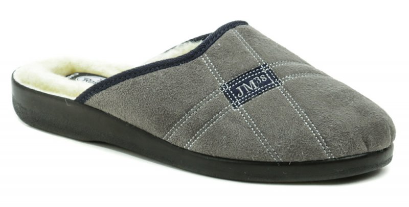Rogallo 4110-006 graue Herren-Winterpantoffeln | ARNO-schuhe.de – Schuhe mit Tradition