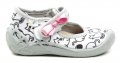 3F Mädchen weiße und schwarze Ballerinas 2F2-13 | ARNO-schuhe.de – Schuhe mit Tradition