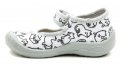 3F Mädchen weiße und schwarze Ballerinas 2F2-13 | ARNO-schuhe.de – Schuhe mit Tradition