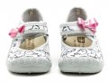 3F Mädchen weiße und schwarze Ballerinas 2F2-13 | ARNO-schuhe.de – Schuhe mit Tradition