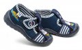 3F Jungen blaue Bootspantoffeln 2K5-9 | ARNO-schuhe.de – Schuhe mit Tradition