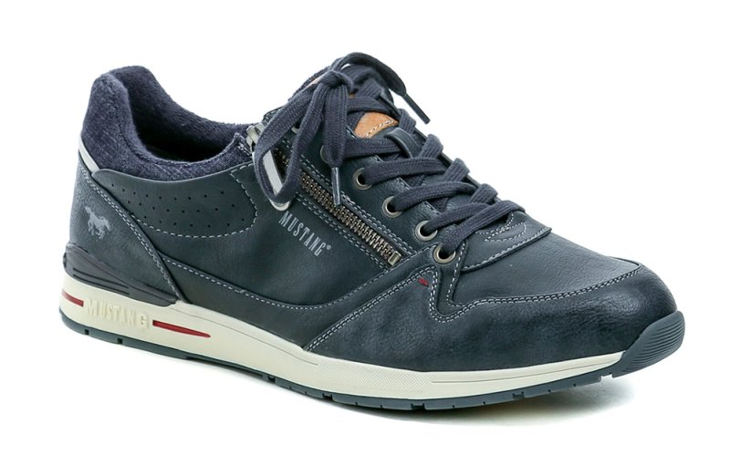 Mustang 4154-304-820 marineblaue Herren-Slipper | ARNO-schuhe.de – Schuhe mit Tradition