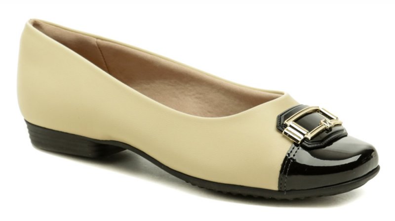 Piccadilly 250180-1 beige mit schwarz Damen Ballerinas | ARNO-schuhe.de – Schuhe mit Tradition