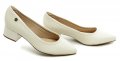 Modare 7340-100 Cremefarbene Pumps mit Absatz für Frauen | ARNO-schuhe.de – Schuhe mit Tradition