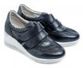 Wojtylko 7A22406g blau Damen Keilschuhe | ARNO-schuhe.de – Schuhe mit Tradition