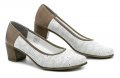 Mintaka 211442 weiß und braun Damen Pumps | ARNO-schuhe.de – Schuhe mit Tradition
