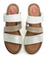 Jana 8-27207-28 Weiß und Silber Damen Hausschuhe | ARNO-schuhe.de – Schuhe mit Tradition