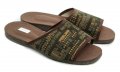 Pegres 3009 braun Herren Hausschuhe in Übergröße | ARNO-schuhe.de – Schuhe mit Tradition
