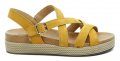 IMAC 190716 ockerfarbene Damen-Keilsandalen | ARNO-schuhe.de – Schuhe mit Tradition